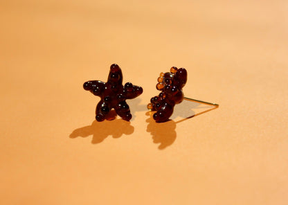 Driftwood Starfish Studs