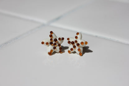 Seashell Starfish Studs