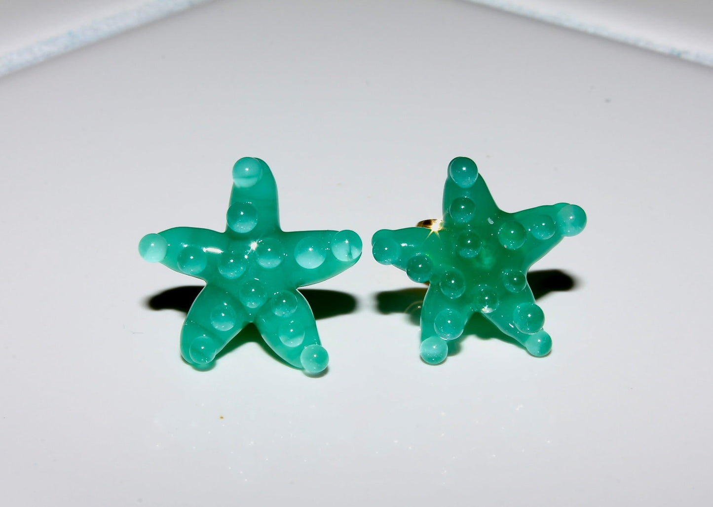 Seafoam Starfish Studs